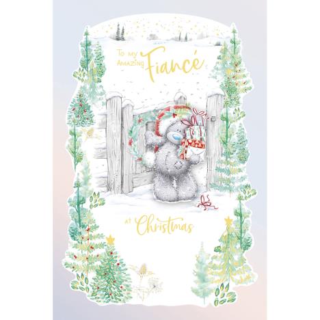 Amazing Fiance Handmade Me to You Bear Christmas Card £3.99